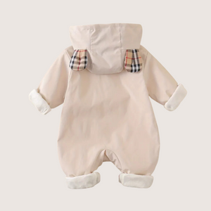 Trench-Coat Snowsuit for Babies – Classic Style Meets Winter Warmth