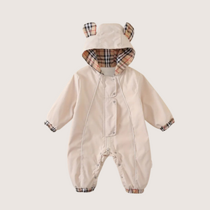 Trench-Coat Snowsuit for Babies – Classic Style Meets Winter Warmth