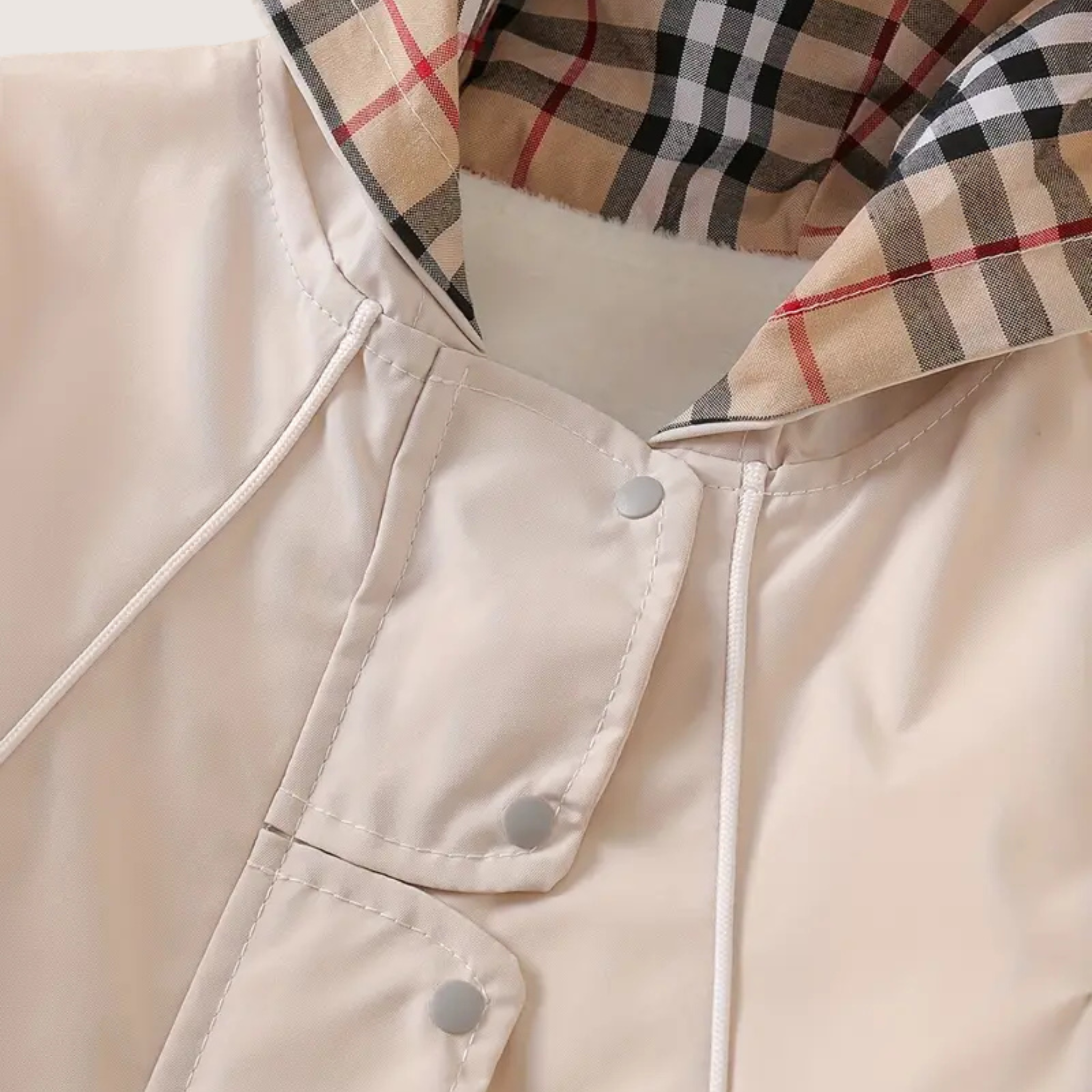 Trench-Coat Snowsuit for Babies – Classic Style Meets Winter Warmth