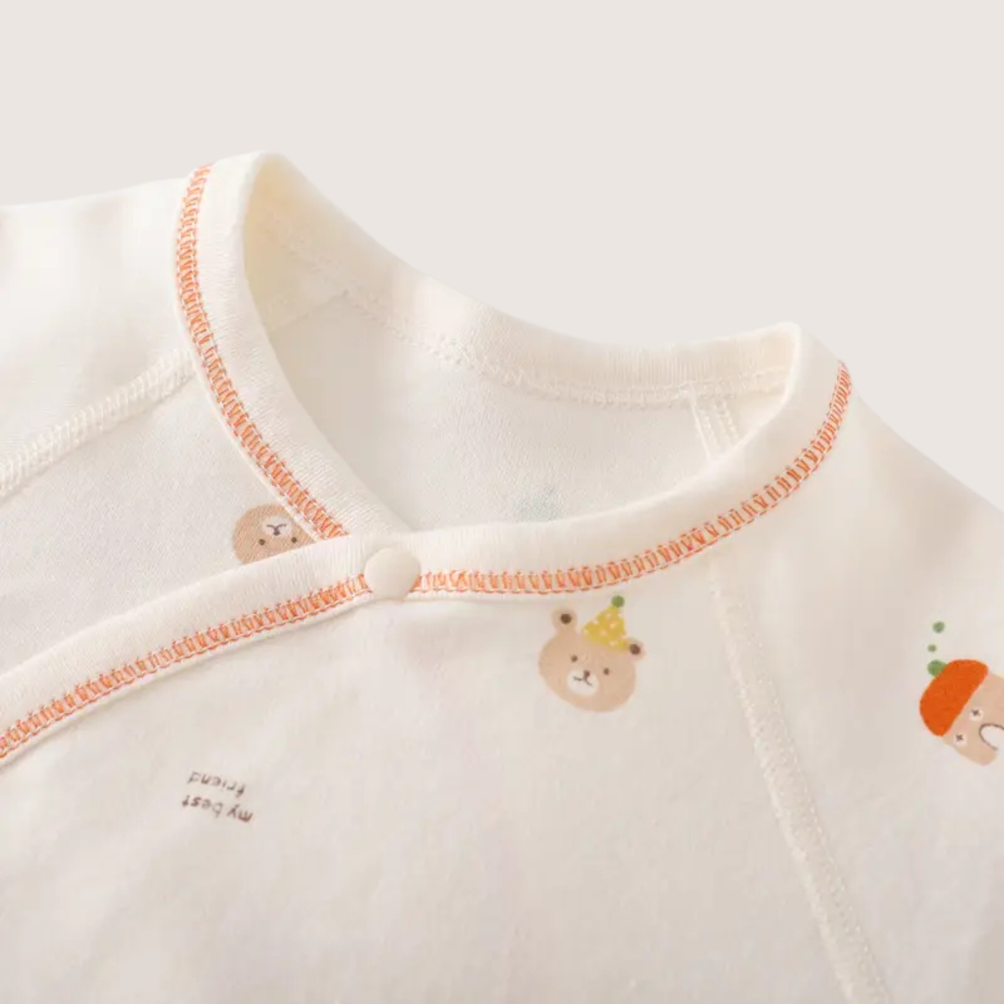 Soft & Cozy Baby Onesie – Long Sleeve Cotton Romper for Newborns