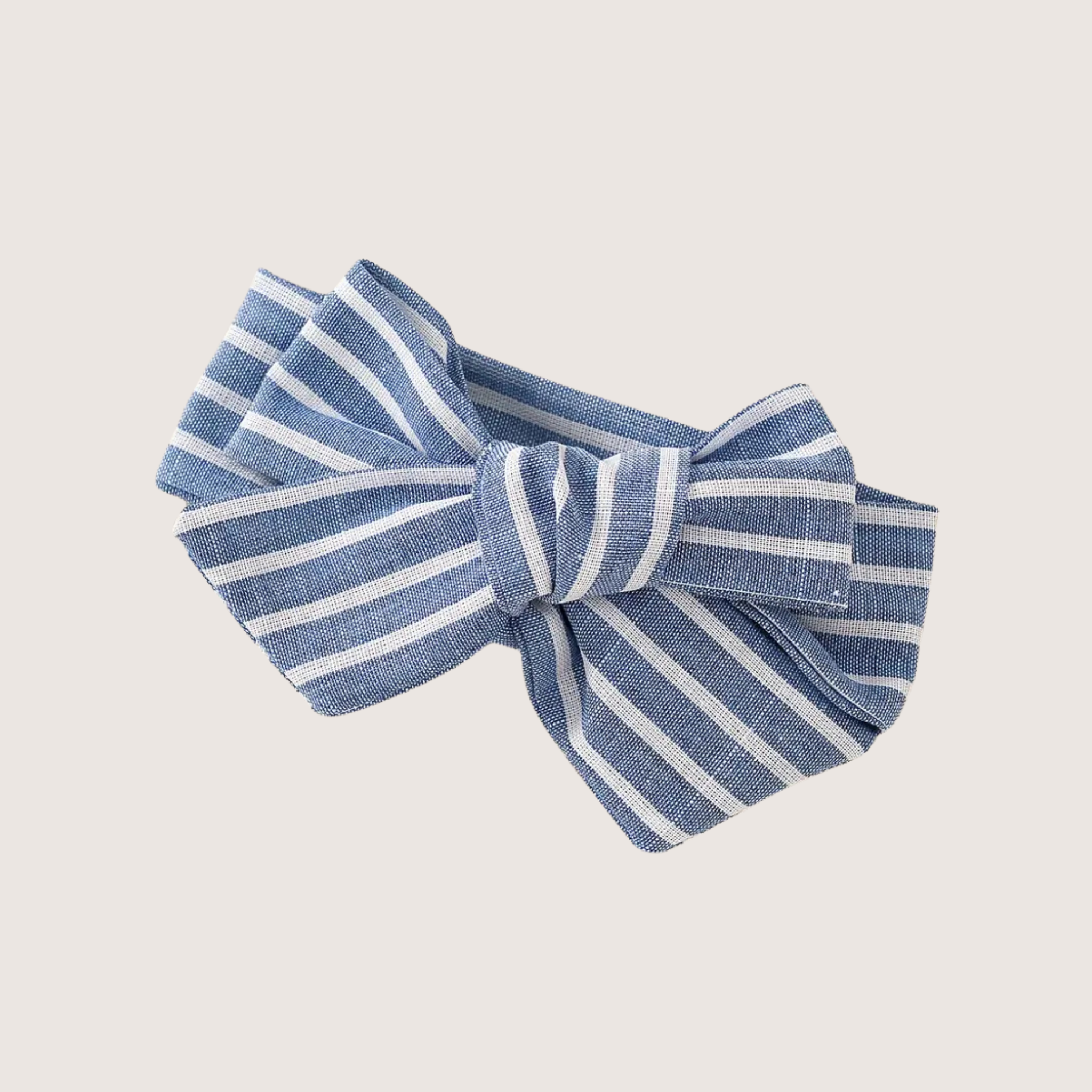 Baby Girl Striped Romper with Bow & Matching Headband – Summer Outfit for Infants & Toddlers
